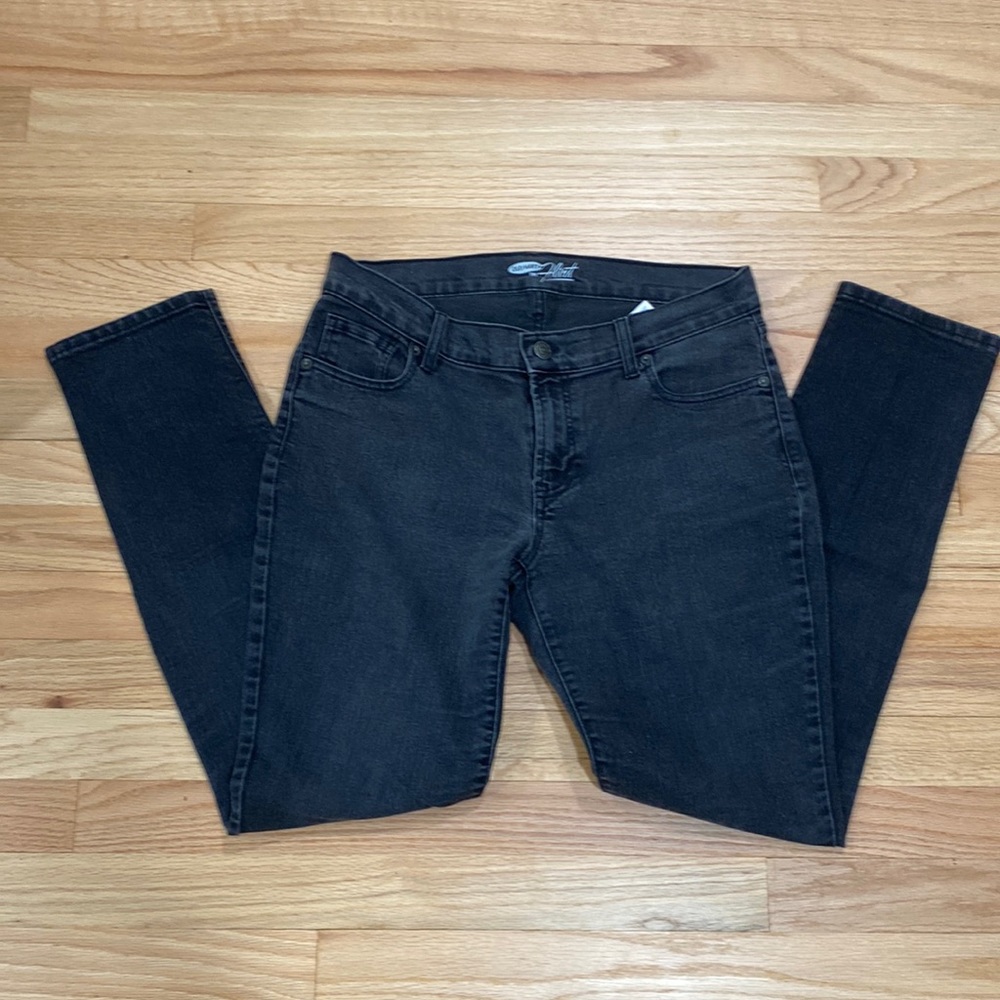 Old Navy Flirt Straight Leg Black Jeans